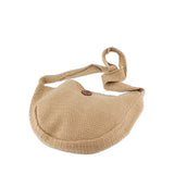 Vintage Large Capacity Straw Tote Bag Women Shoulder Messenger Beach Purse