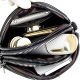 Vintage Women's Leather Messenger Bag Anti Theft Shoulder Bag