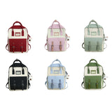 Vintage Laptop Backpack Unisex College Bag Large Capacity Stylish Rucksack