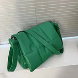 Vintage Large Capacity Armpit Bag Soft PU Leather Women's Handbag
