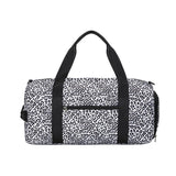 Leopard Print Sports Yoga Fitness Travel Bag for Women