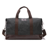 Vintage Men Large Capacity Travel Bag Canvas Weekend Duffel Handbag PT1234