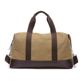 Vintage Men Large Capacity Travel Bag Canvas Weekend Duffel Handbag PT1234