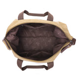 Vintage Men Large Capacity Travel Bag Canvas Weekend Duffel Handbag PT1234