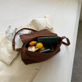 Vintage Large Capacity Women Shoulder Bags Lady Handbag Soft Suede Crossbody Bag