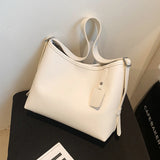 Vintage Women's Shoulder Bag Soft Pu All-match Large Capacity Commuting