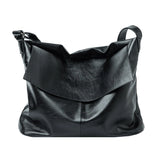 Vintage Soft Leather Shopper Bag Women Shoulder Messenger Bag