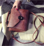 Vintage Leather Female Top-handle Bags Small Women Handbag