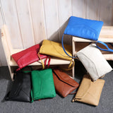 Vintage Leather Handbags Women Wedding Clutches Ladies Party Purse