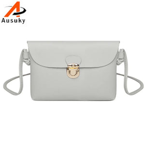 Vintage Leather Handbags Women Phone Bag Ladies Party Purse Famous Crossbody Sho