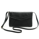 Vintage Leather Clutch Bag Crossbody Enveloped Small Shoulder Bags