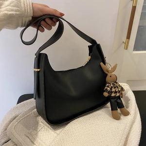 Vintage Leather Women's Shoulder Crossbody Bag For Purses