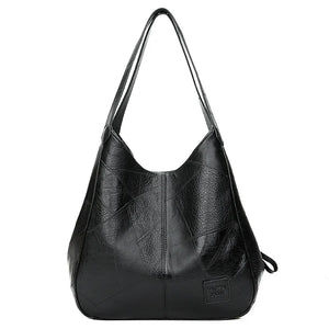 Vintage Leather Tote Bags for Women Large Capacity Sac A Main