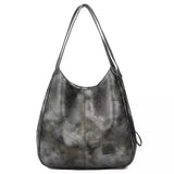 Vintage Leather Tote Bags for Women Large Capacity Sac A Main