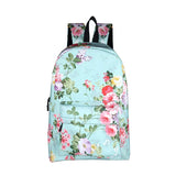 Vintage Leaves Landscape Print Backpack Men Women Causal Daypack School Bags