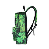 Vintage Leaves Landscape Print Backpack Men Women Causal Daypack School Bags