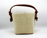 Vintage Linon Hmong Tribal Ethnic Boho Shoulder Bag St-021