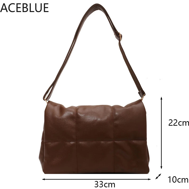 Vintage Totes Large Capacity Crossbody Handbag