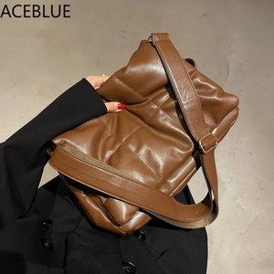 Vintage Totes Large Capacity Crossbody Handbag