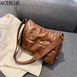 Vintage Totes Large Capacity Crossbody Handbag