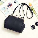 Vintage Women's Shoulder Bags Retro PU Leather Crossbody Tote Handbag