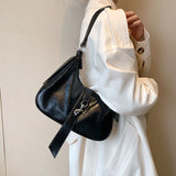 Vintage Soft Leather Women's Shoulder Bag Large Capacity Ladies Purses