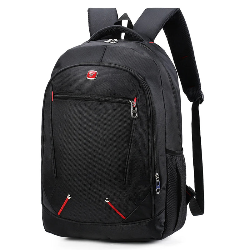 Vintage Male Female Zipper Patchwork Backpack