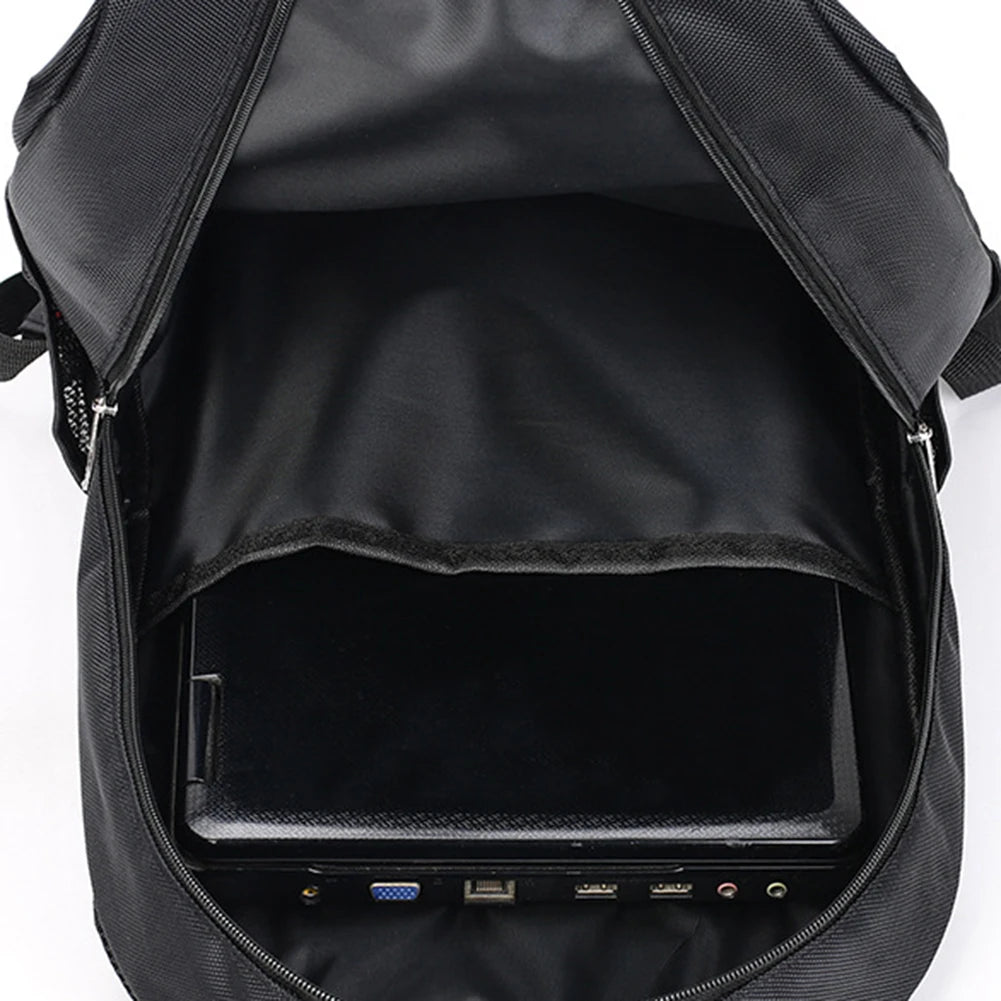 Vintage Male Female Zipper Patchwork Backpack
