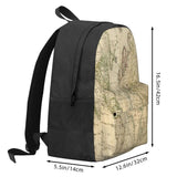 Vintage World Map 1800 Backpack Men Women School Personalised Bag