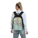 Vintage Map Of The World 1901 Backpacks Men's Backpacks Bags For Women Kpop Men