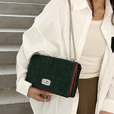 Vintage Matte Leather Crossbody Sling Bag Women Winter Handbag