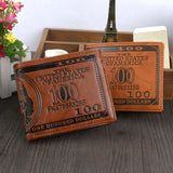Vintage Men Wallets Bifold Short Wallet PU Leather ID Credit Card Holder