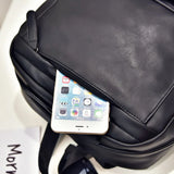 Vintage Leather Backpack Laptop Satchel Travel School Bag Rucksack