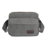 Vintage Canvas Messenger Bag Men Casual Travel Shoulder Bag