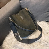 Vintage Messenger Bag Women's Large Capacity Matte Pu Leather Tote Bag