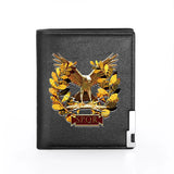 Vintage Roman Legion Leather Wallet Slim Credit Card/ID Holder