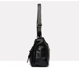 Vintage Multifunction Shoulder Bag Female PU Leather Crossbody Bag