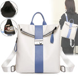 Vintage Women's PU Leather Backpack High Bagpack Rucksack