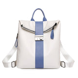 Vintage Women's PU Leather Backpack High Bagpack Rucksack