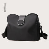 Vintage Nylon Waterproof Shoulder Bag Women Wild Crossbody Bag Messenger Bag