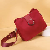 Vintage Nylon Waterproof Shoulder Bag Women Wild Crossbody Bag Messenger Bag