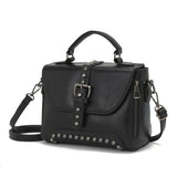 Vintage Oil Leather Handbags Women Bags Crossbody Bags for Women Hot Rivet Small