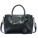Vintage Oil Wax Leather Handbags Women Bags Ladies Hand Bags For Women Bag