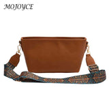 Vintage PU Lady Crossbody Shoulder Bag Solid Print