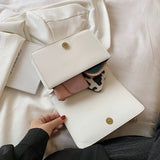 Vintage PU Leather Embossing Women Shoulder Messenger Bags Casual