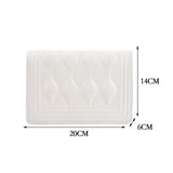 Vintage PU Leather Embossing Women Shoulder Messenger Bags Casual
