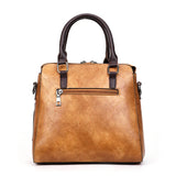 Vintage PU Leather Tassel Handbag Crossbody Shoulder Bag