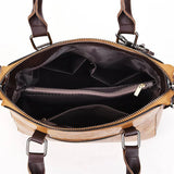 Vintage PU Leather Tassel Handbag Crossbody Shoulder Bag