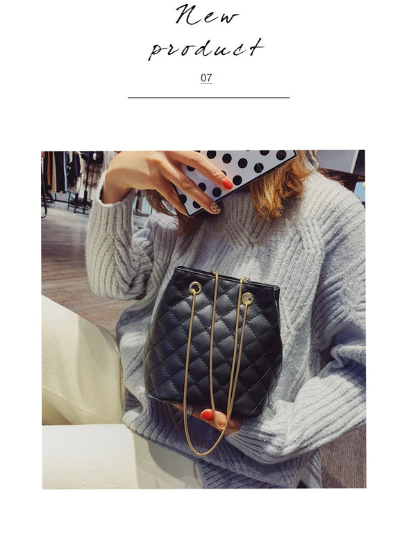 Vintage PU Leather Crossbody Bag For Women