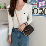 Vintage Panelled Shoulder Bag Women Cross-body Saddle Bag French Style Handbag